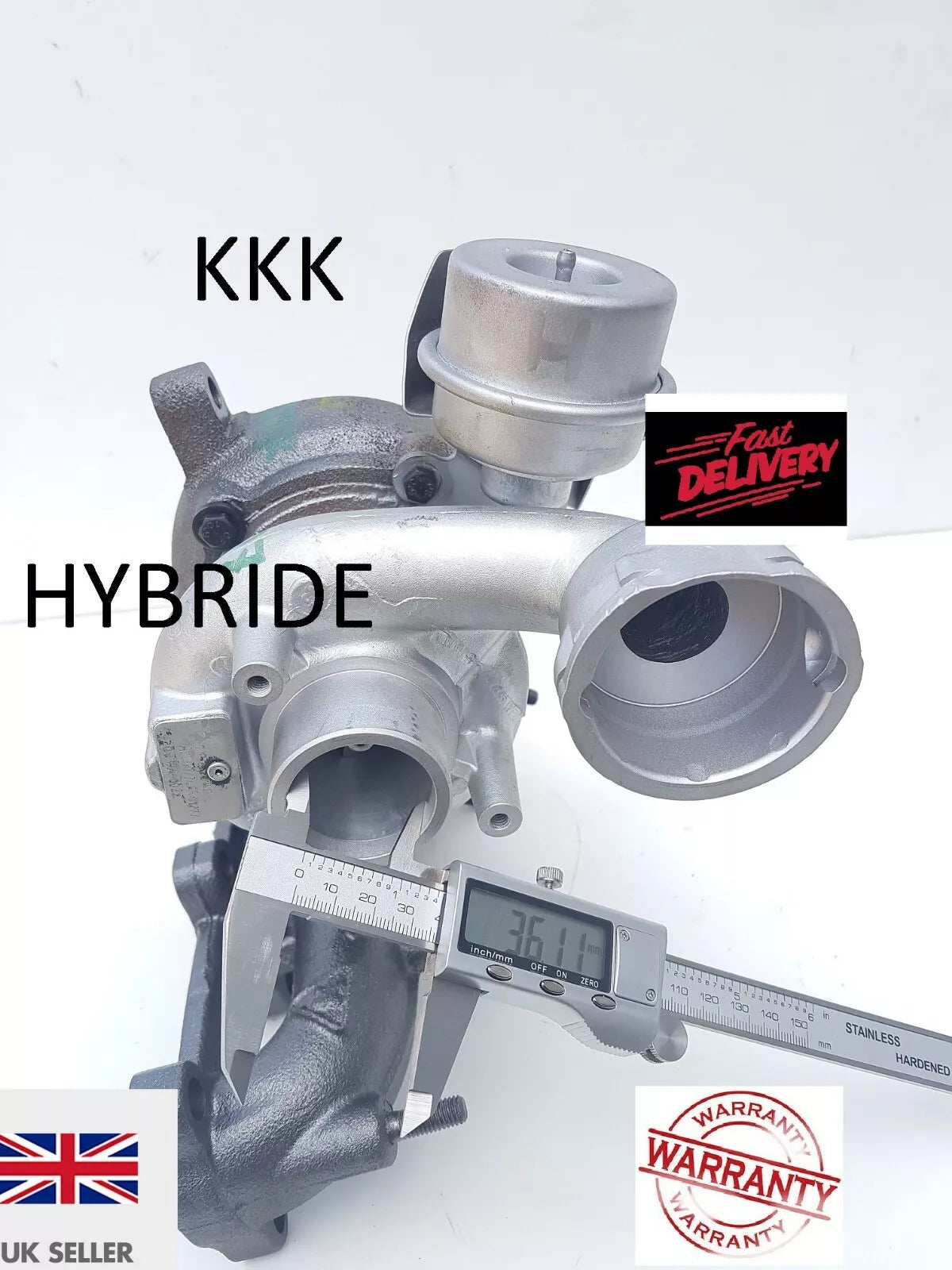 BXE KKK hybrid turbocharger 170 hp