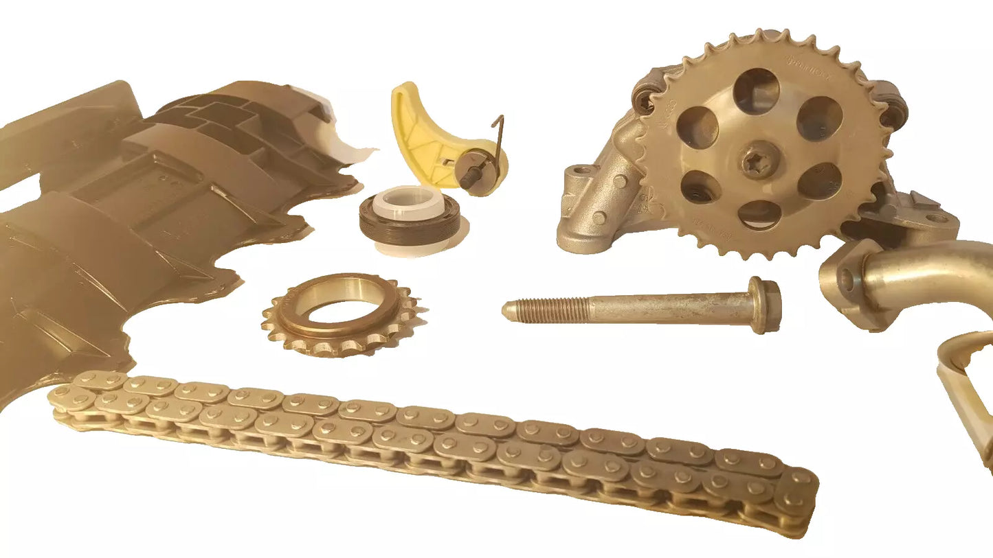 Delete oil pump 06d103295p Conversion to the stronger oil pump without shafts