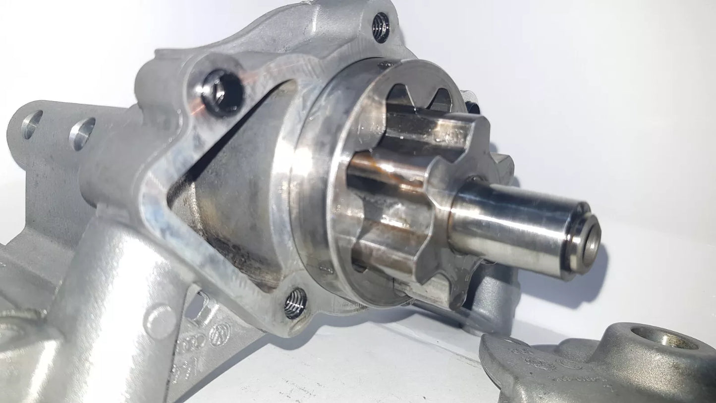 Delete oil pump 06D103295R Conversion to the stronger oil pump Cupra