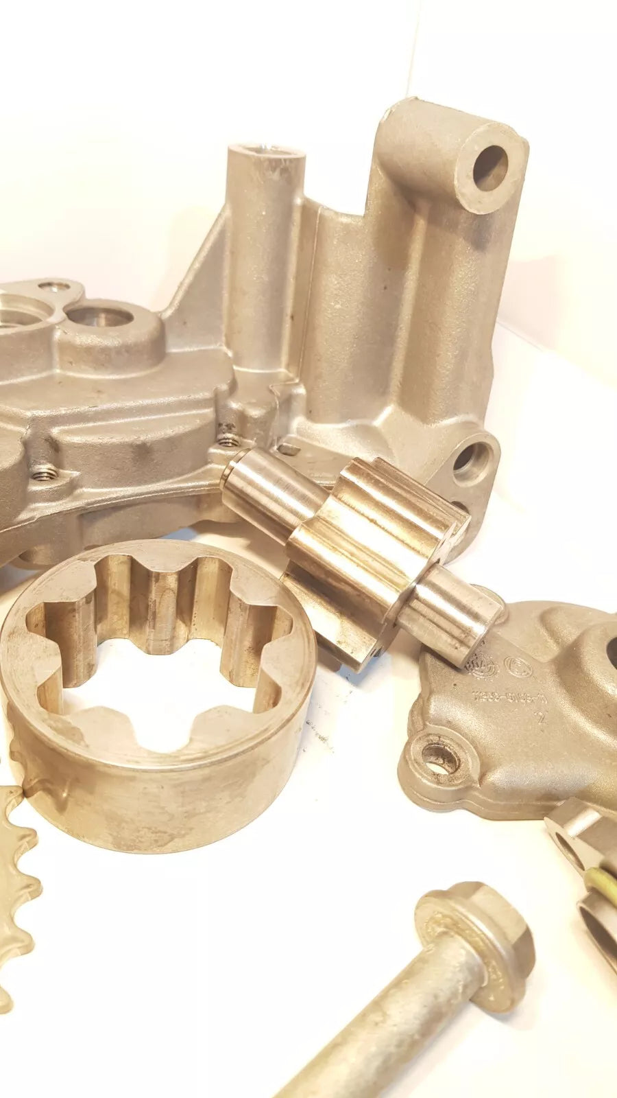 Delete oil pump 06d103295p Conversion to the stronger oil pump without shafts
