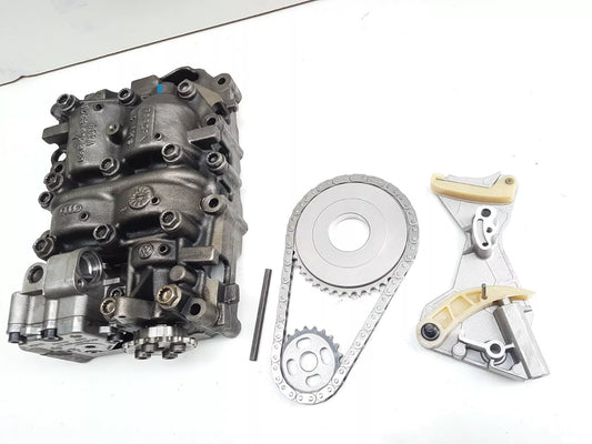 Audi A4 A6 2.0 TDI recondition oil pump 03G103537B chain tensioner sprocket and