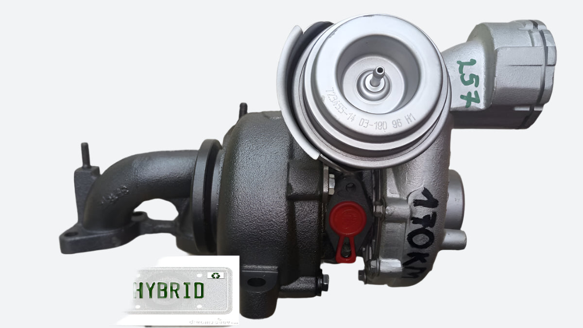 Genue GARRETT HYBRID TURBOCHARGER AUDI SEAT SKODA VW 2.0 TDI BKD AZV PD140-170