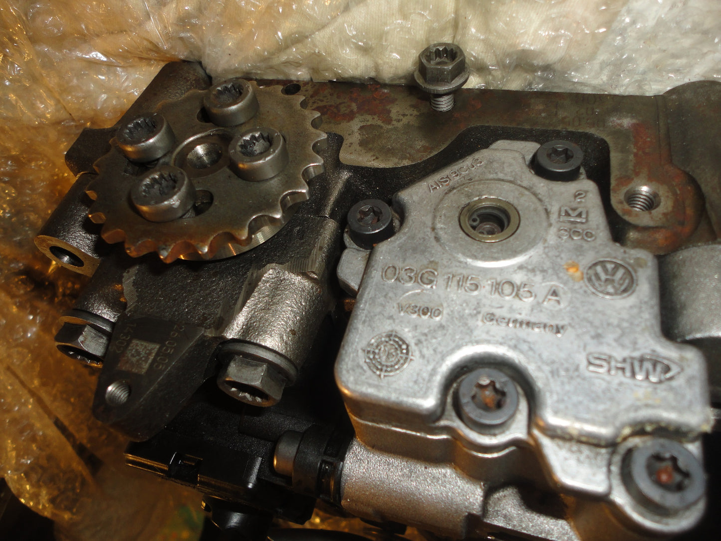 turbo BLB for quote 310 for collection and oil pump chain driven collection 2005 chain
