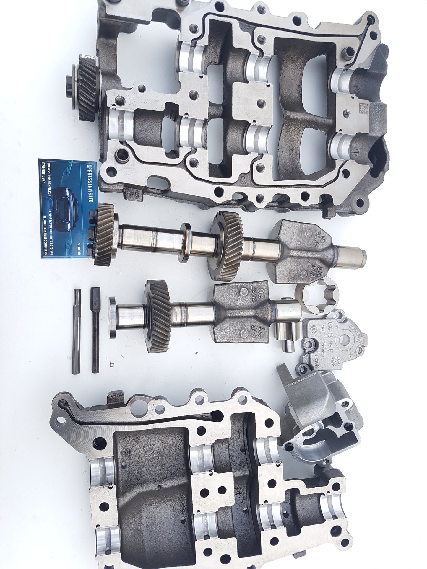 recondition oil pump 03G103537b 03G115105C with 3 years warranty and 8mm upgrated stronger key