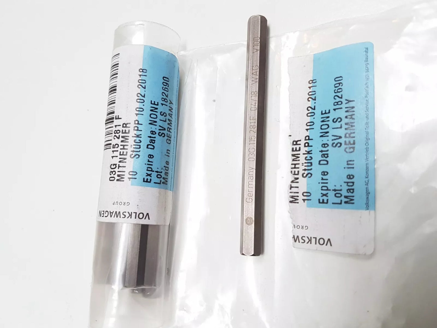 GENUINE Hexagon Drive Key NEW VW Skoda Seat Audi 2.0TDI Oil pump 03G115281F
