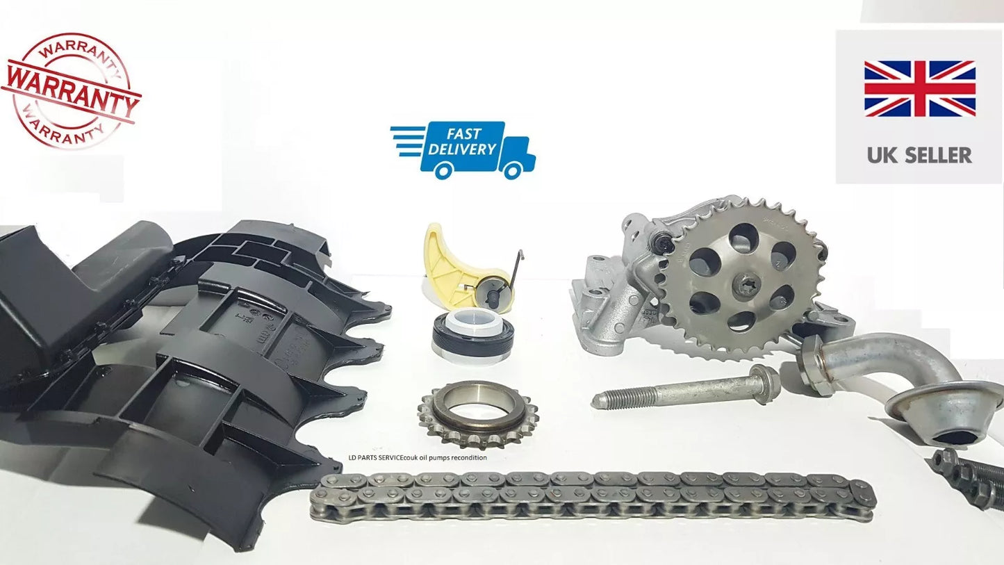 Delete oil pump 06D103295R Conversion to the stronger oil pump Cupra