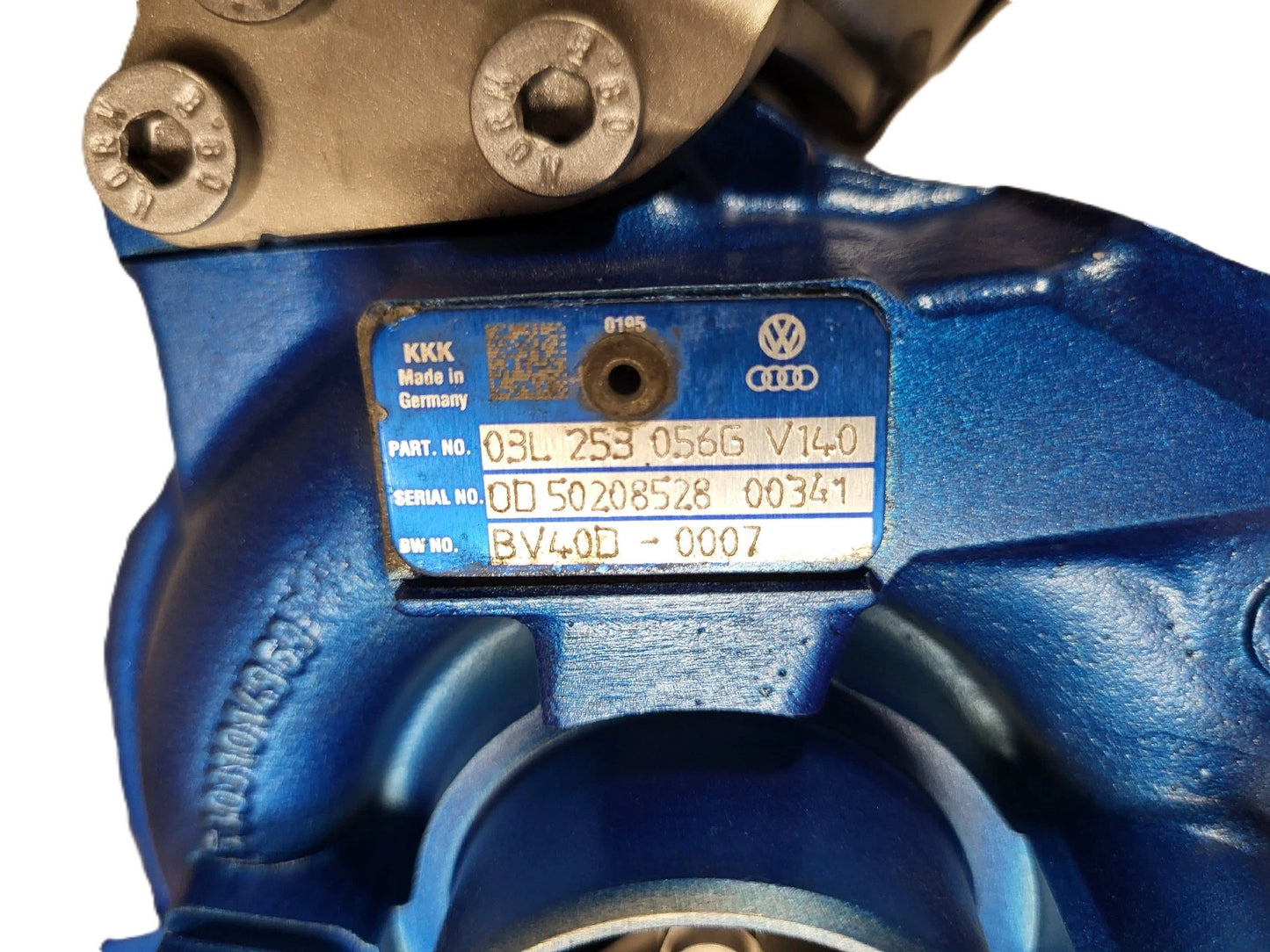 Hybrid Turbocharger 544097000021 Audi Seat Skoda VW 1968 ccm 103 kW 140 BHP